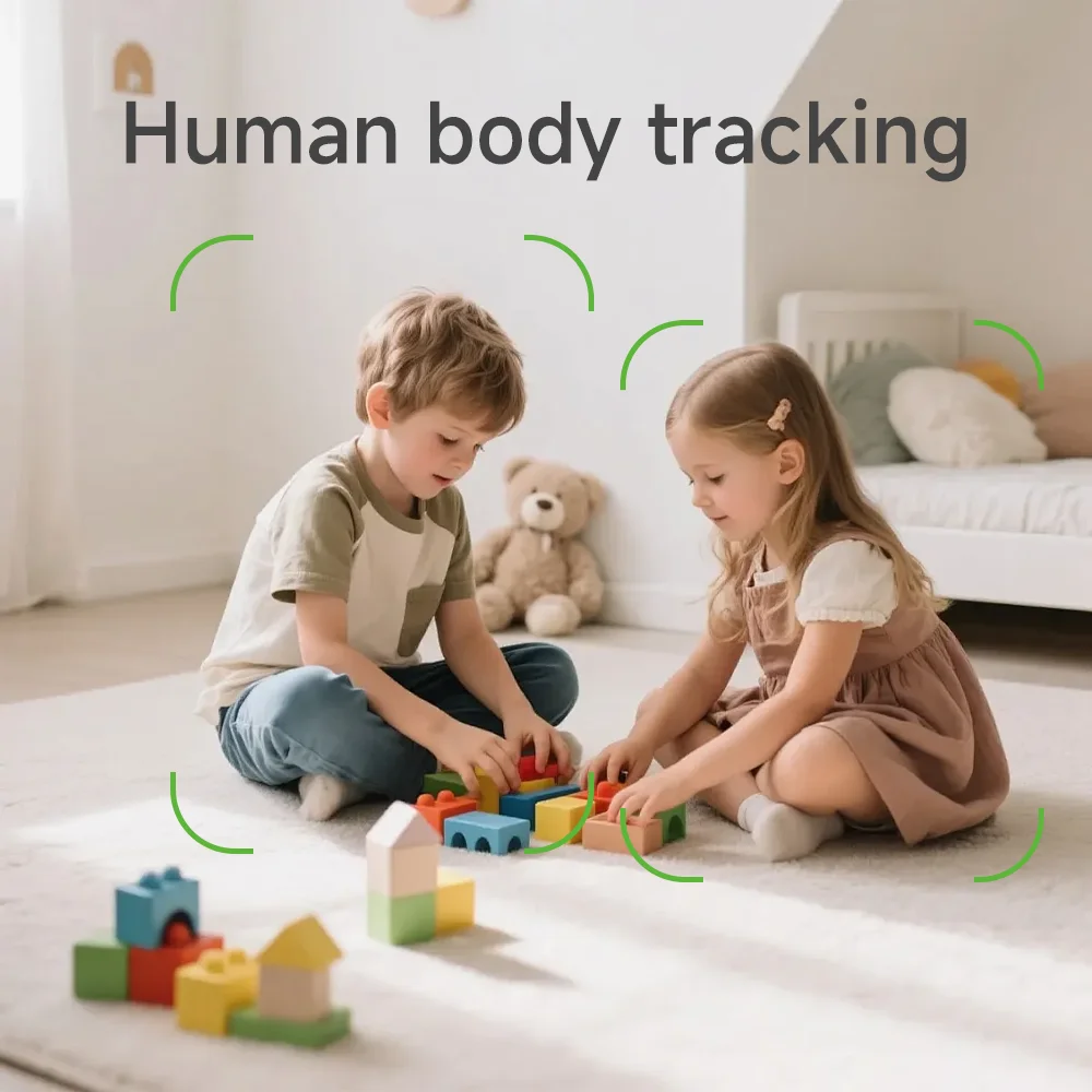 Tiandy 2MP Indoor Wireless Camera Full Color Night Vision Human Detection Two-way Talk Cloud Storage Pet Baby Elderly Care