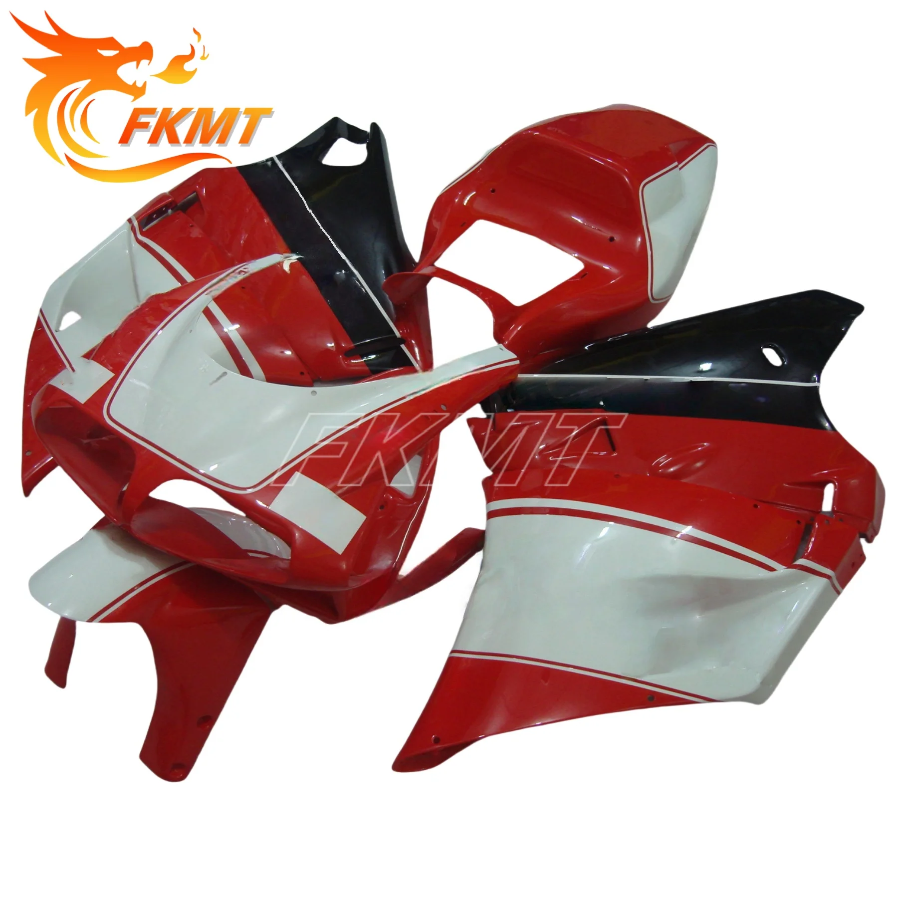 

Motorcycle Fairings Kit Fit For 748 916 996 998 Bodywork Set Abs High Quality ABS Injection New White Yellow