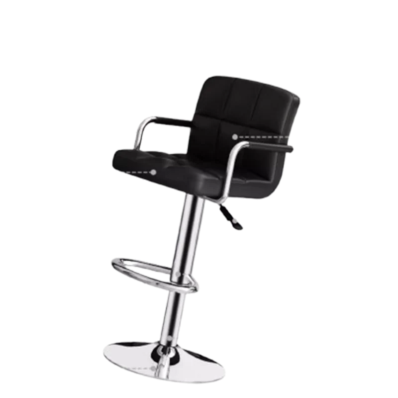 

Counter Beauty Bar Stool Gold Leg Square Home Cashier Bar Stool Contemporary Counter Sillas Altas Para Barra Bar Furniture