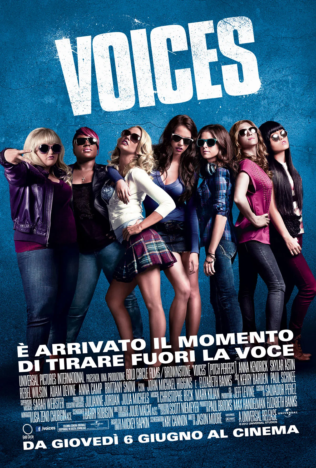 Hot Rare Movie Pitch Perfect 2012 Art SILK POSTER Wall Art Home Decorative painting view 2