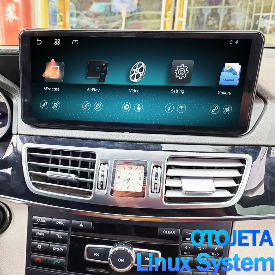 

12,8-дюймовая автомобильная магнитола с Linux-системой Hicar для Mercedes Benz E-класса W207 W212 NTG 5.0 NTG 4.5 NTG 4.0 LHD RHD с поддержкой Carplay и Android Auto