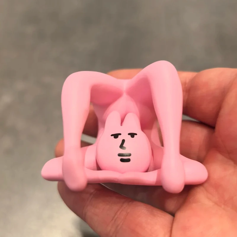 Figures Toys Pink Bunny Abstract Series Surprise Lucky Blind Box Mannequin Quirky Ornaments Tide Play Jewelry Christmas Gifts