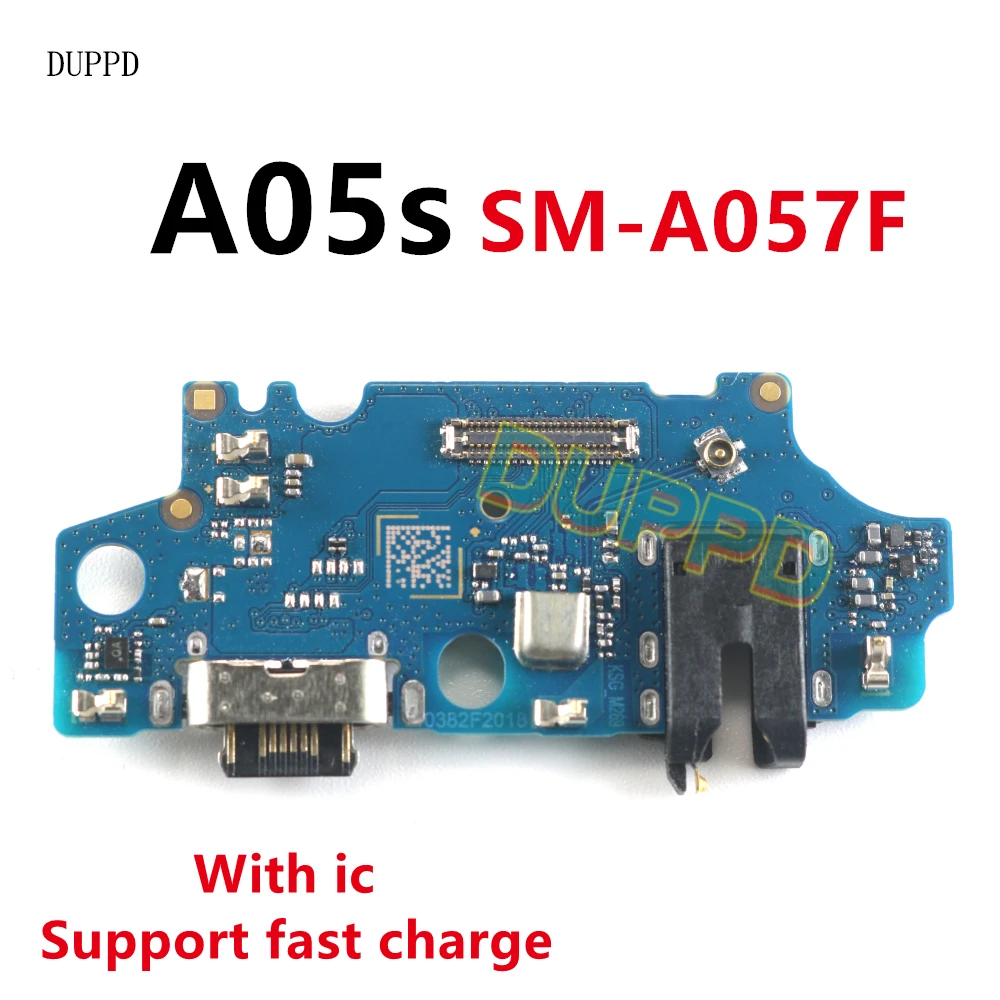 

Зарядная док-станция A05s с USB-разъемом, плата для быстрой зарядки, гибкий кабель для Samsung Galaxy A05s, A057F, A057
