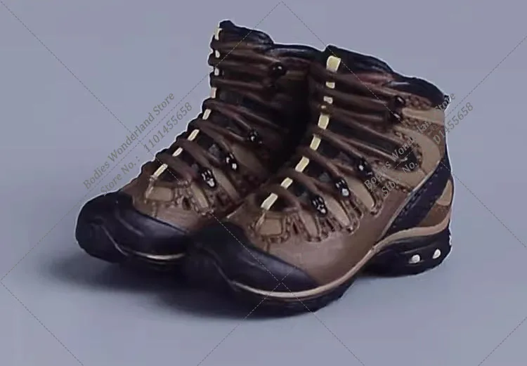 ATStory scarpe da alpinismo sportive in scala 1/12 scarpe da trekking all'aperto modello di stivale da combattimento per Action Figure da soldato maschile femminile da 6''