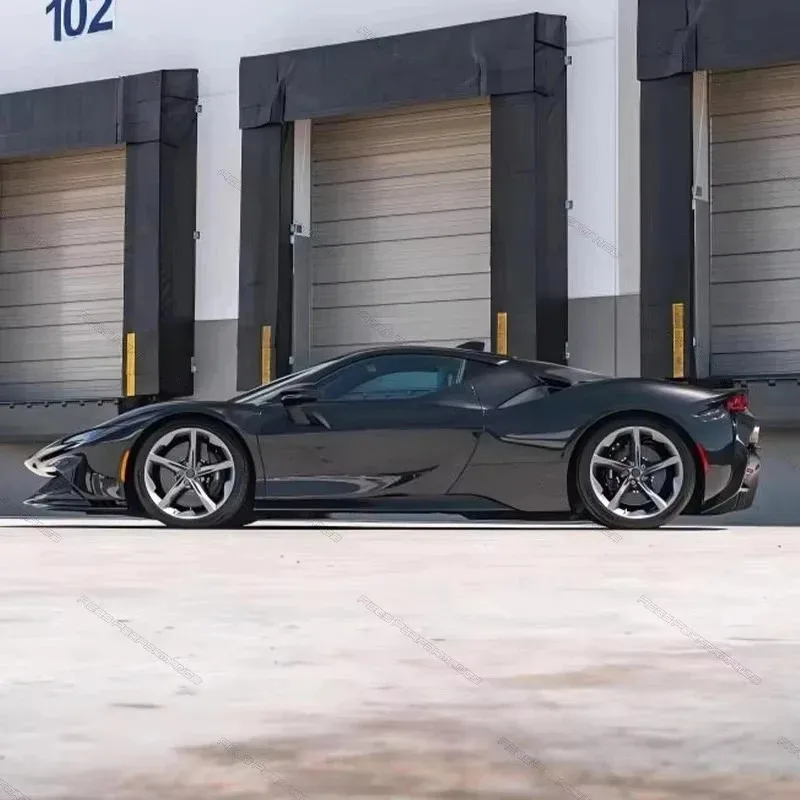 

Dry Carbon Fiber OEM Style Body Kit for SF90 Front Lip Rear Diffuser Side Skirts Spoiler Wing - Used