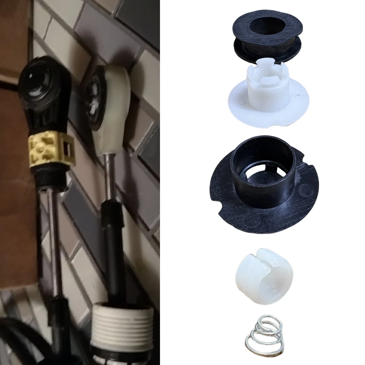 

Shift Issue Fix for SUZUKI SWIFT Gear Cable Linkage End Bushing Control Repair Kit 1.2 PETROL 5 SPD 28300-68L41 2010-2012 Parts