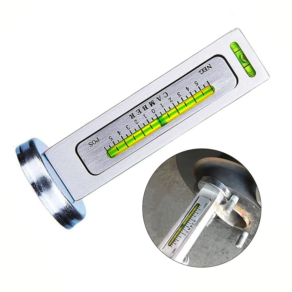 1PC Four-wheel Positioning Level Adjustable Magnetic Level Gauge Camber-Adjustment Tool Magnet Positioning Tool