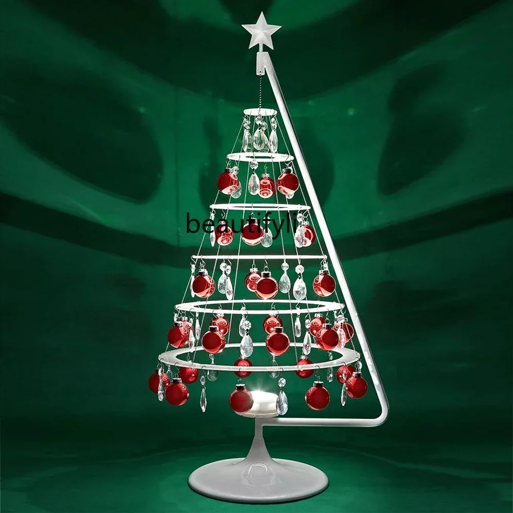 scn8617 HJ Christmas Tree Luminous  Decoration Scene Layout  Decorations