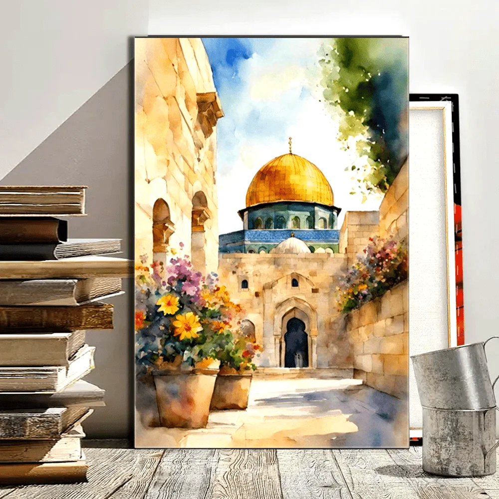 

500/1000/1200/2000PCS Puzzles The scenery of Jerusalem Jigsaw Suitable for Beginners Toys for Leisure and Entertainment