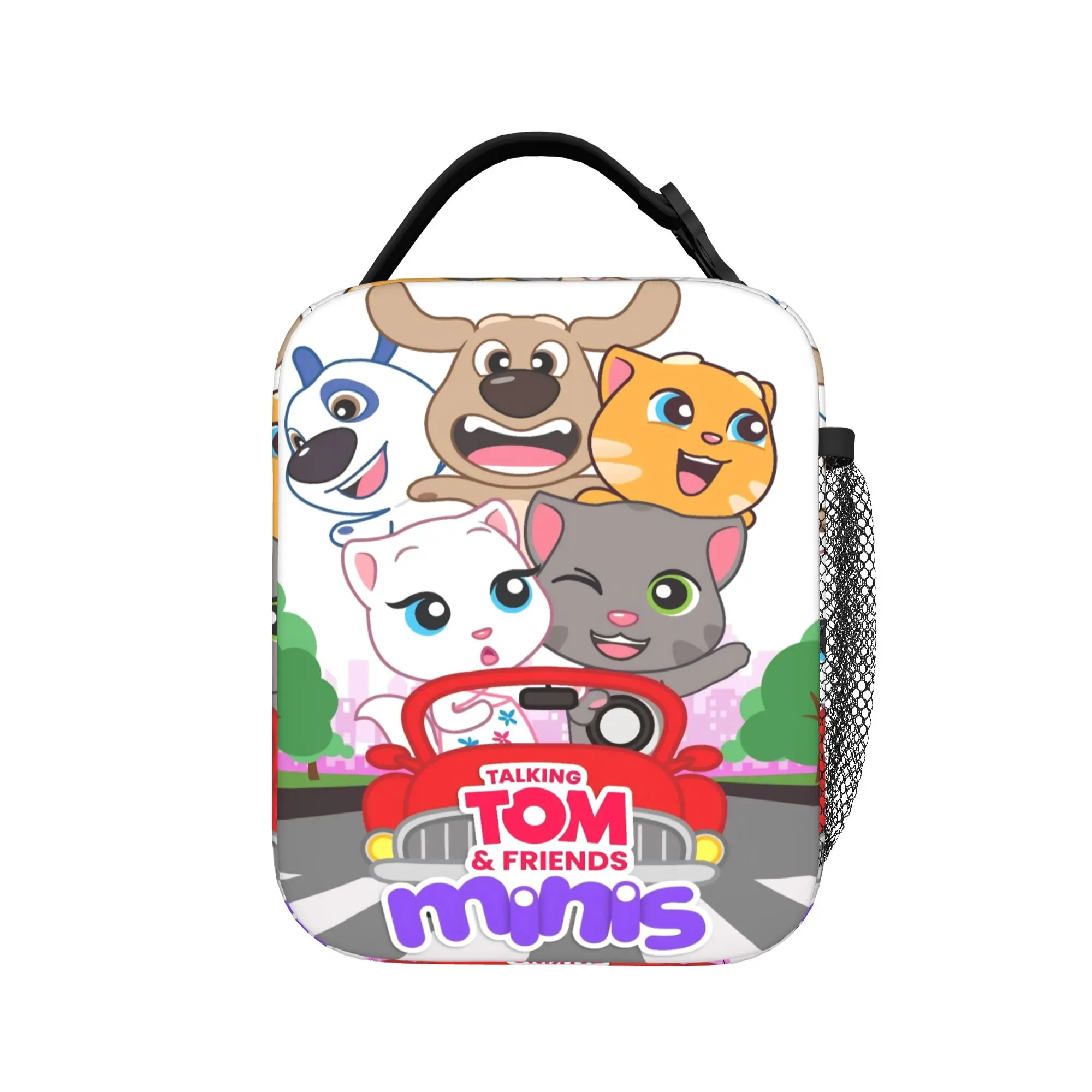 T-Talking T-Tom And F-Friends Thermal Insulated Lunch Bags for Office  Portable Bento Box Men Women Cooler Thermal Lunch Boxes