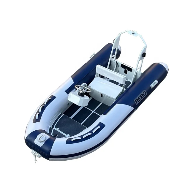 11ft Rhib330 قوارب مطاطية صغيرة قابلة للنفخ من الألومنيوم الصلب RIB Hypalon/PVC