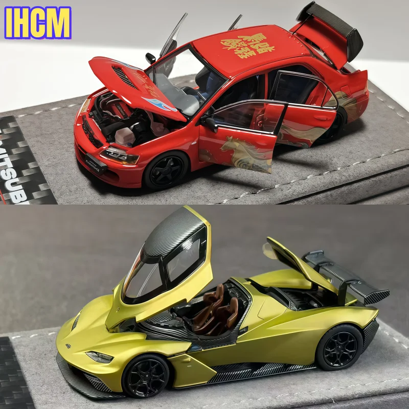 Schaal 1:64, Evo 9e generatie Lancer Evolution limited edition, miniatuurreplica autofiguur van gegoten metaal voor verzameling - afbeelding 2