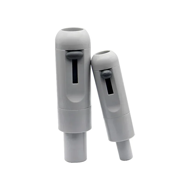 

Серая универсальная поворотная присоска для слюны с регулируемым клапаном, сильное слабое всасывание, автоклавируемый инструмент