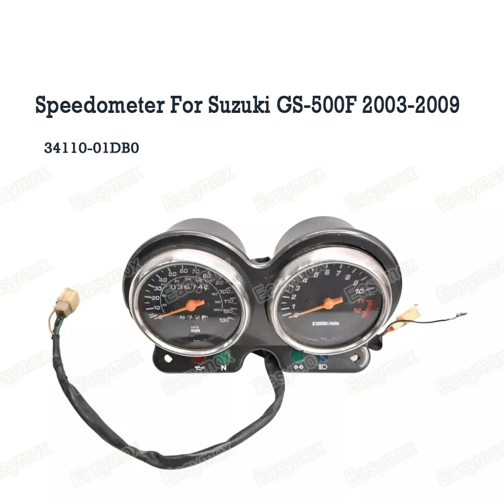 Tachometer für Suzuki GS500F GS500F Speedo Armaturenbrett Kombiinstrument 34110-01DB0 2003–2009