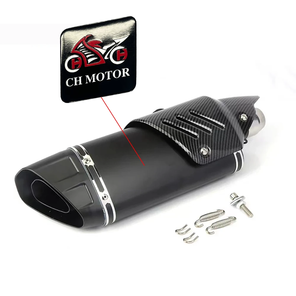 

Выхлопная труба (глушитель) 51 мм CH MOTOR R M1 для мотоциклов Yamaha R6 R3, MT07, KTM DUKE RC 390, Ninja Z400 Z900