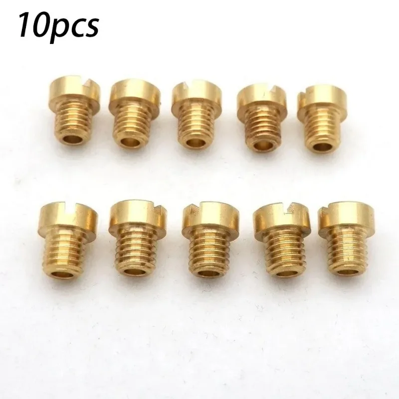 QIANBAI 10x Carburetor Nozzle Set For DELLORTO M5 5mm 50 52 55 58 60 62 65 68 70 72 SHB / PHBD   With The PHBL / VHST Carburetor