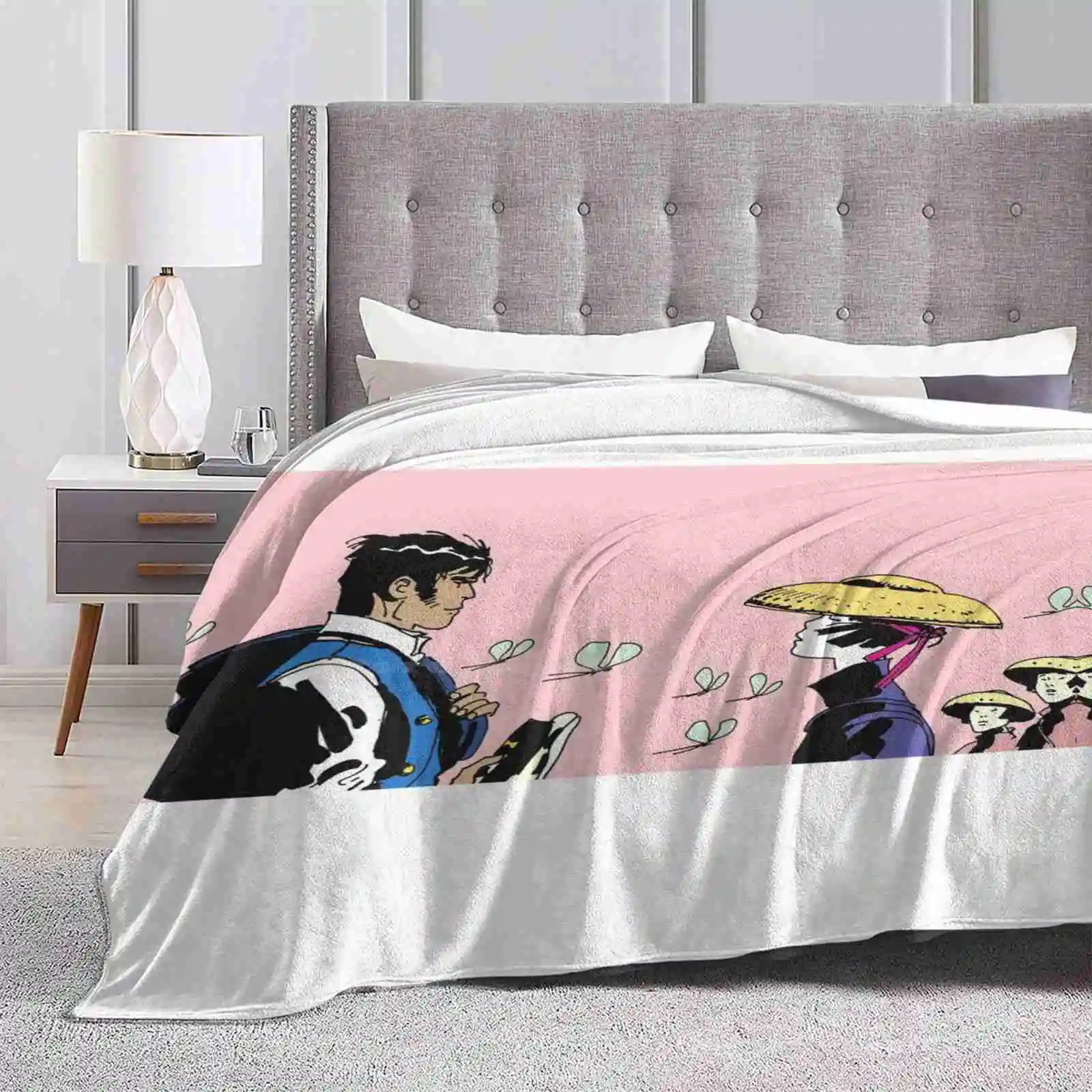 Beautiful Picture-Corto Maltese Air Conditioning Soft Blanket Sailor Corto Maltese Hugo Pratt Seaman Mariner Comics Cartoon