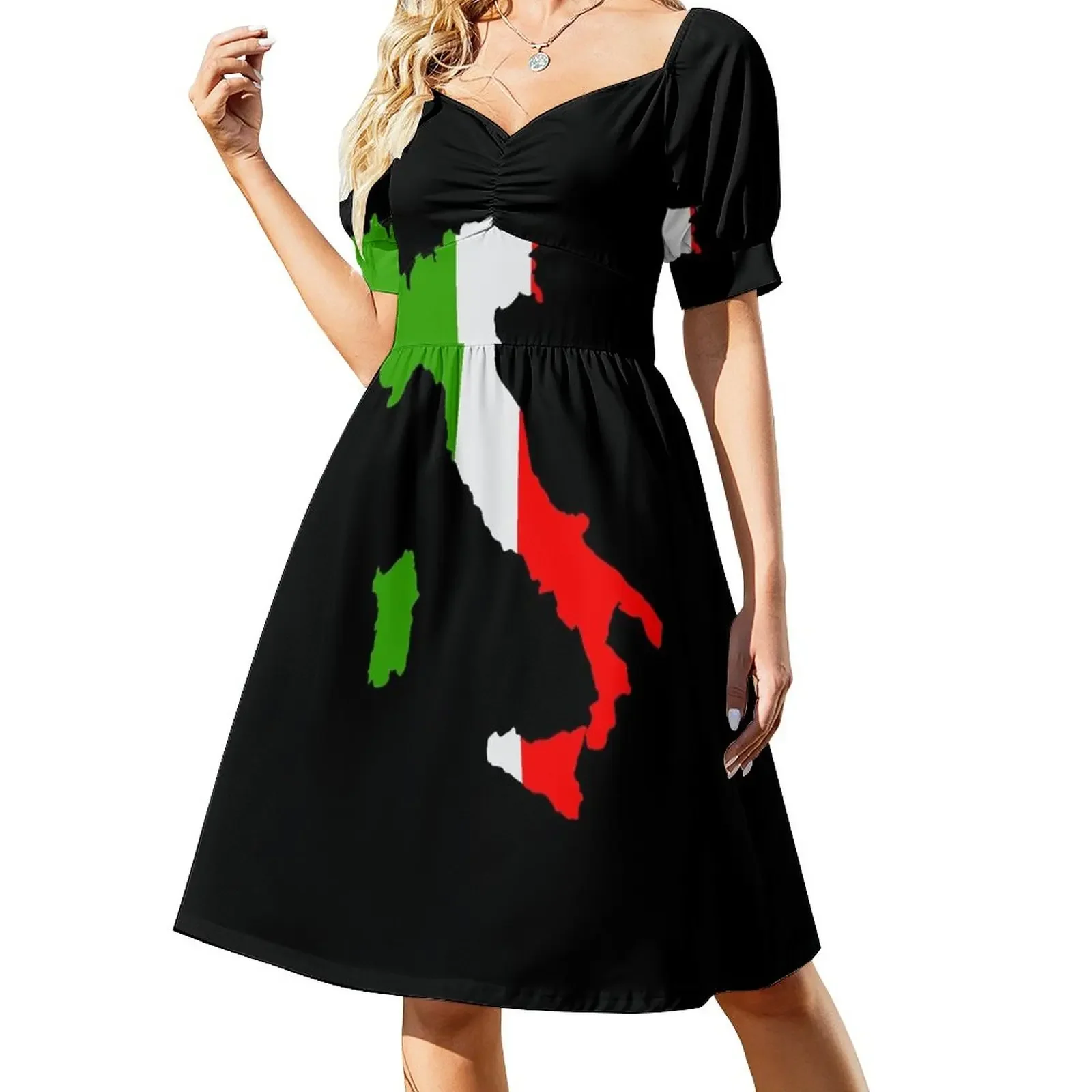 

Italy Italian Flag Sleeveless Dress dress for women 2024 Women's dresses ceremony dresses