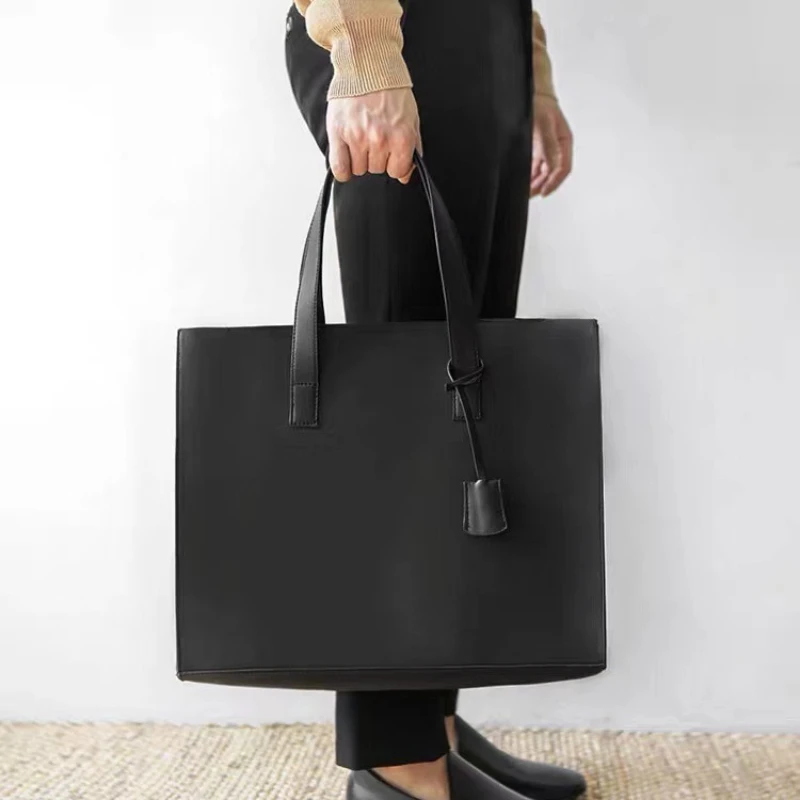 2026 New Men's Handbag With Shoulder Strap Crossbody Bag PU Leather Shoulder Bags Business Laptop Bags Briefcase Totes Satchels