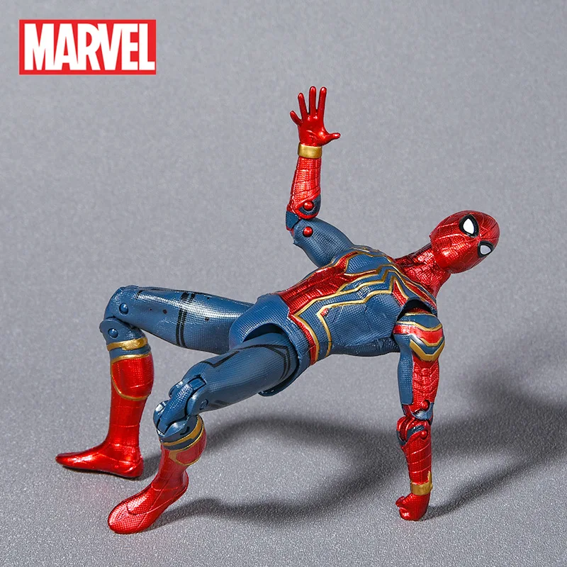 

Marvel Spider Man Figurine Anime Cartoon Character Hero Model Joint Movable Doll Toy Office Car Ornament Boy Girl Birthday Gift