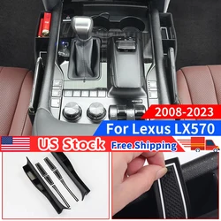 For Lexus LX570 LX 570 2016 2022 Upgrade Interior Decoration Accessories Seat Gap Storage Box Central Control Cup Storage