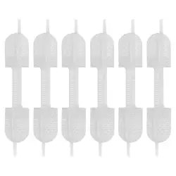 6Pcs Zip Style Flexible Bandage Adhesive Bandages Zip Closure Strips Wound Care Supply