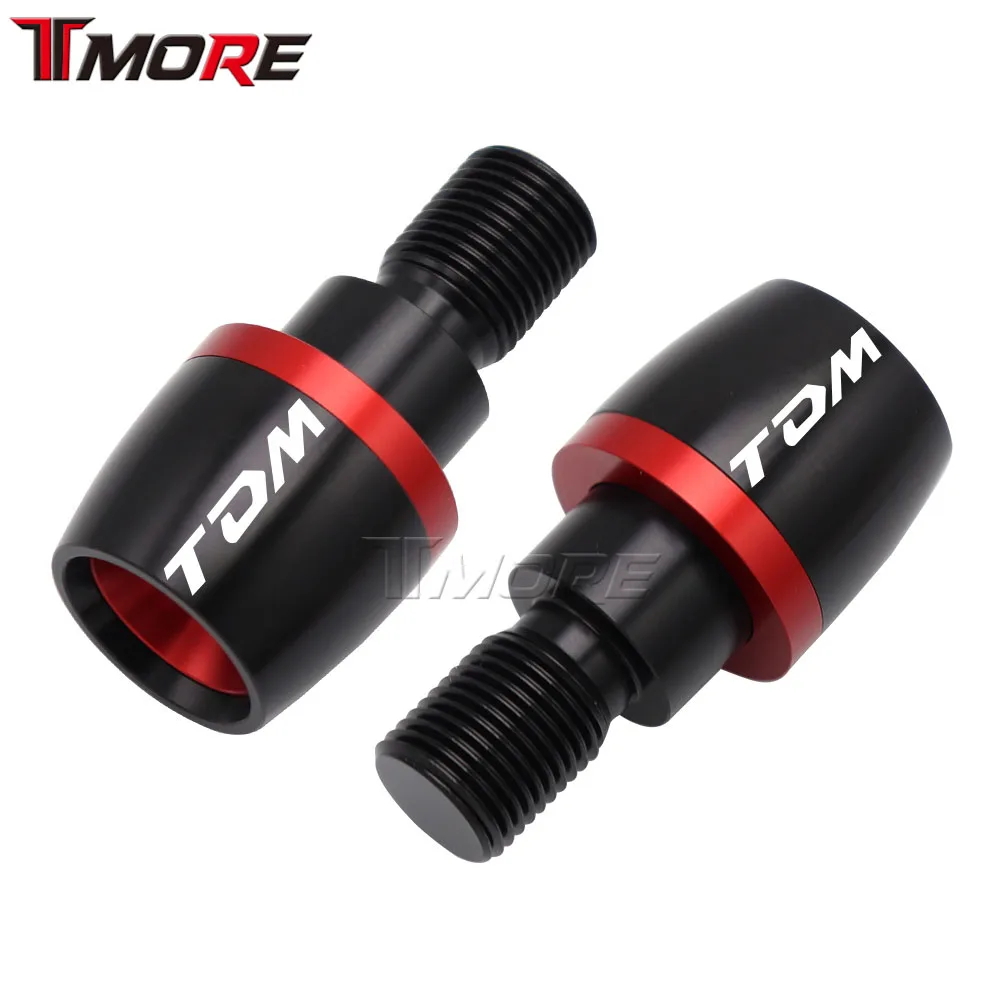 For Yamaha TDM 850 1991-1999 TDM 900A 2004-2010 Motorcycle Accessories CNC Aluminum Handlebar Grip Ends Plug Slider Cover