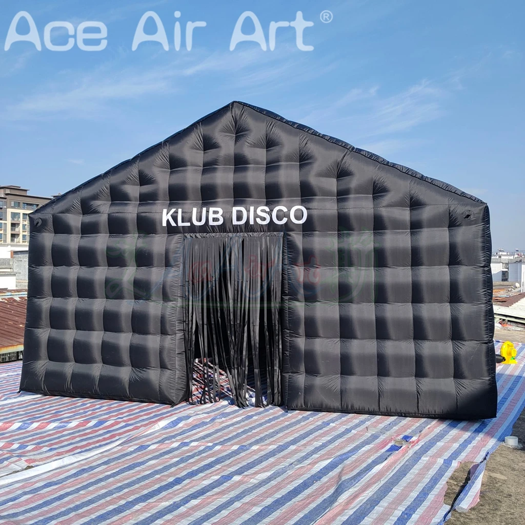 Large Inflatable Nightclub Cube Tent House for Night Club Event Exhibition Wedding Party Use