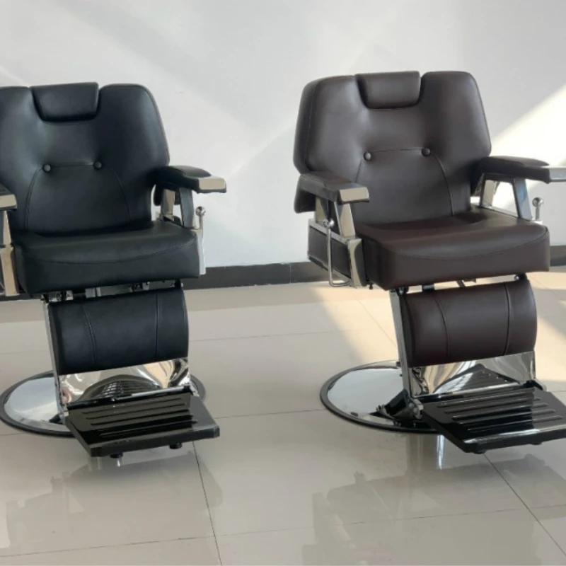 Beauty Styling Retro Barber Chair Hydraulic 360° Swivel Chair Hair Stylist Cadeiras Para Salao De Beleza Salon Furniture