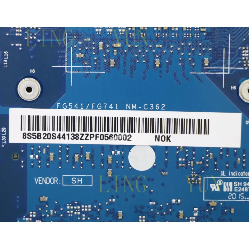 z   For Lenovo ideapad L340-15IRH Gaming Motherboard I7-9750HF GTX1050/3G 0G