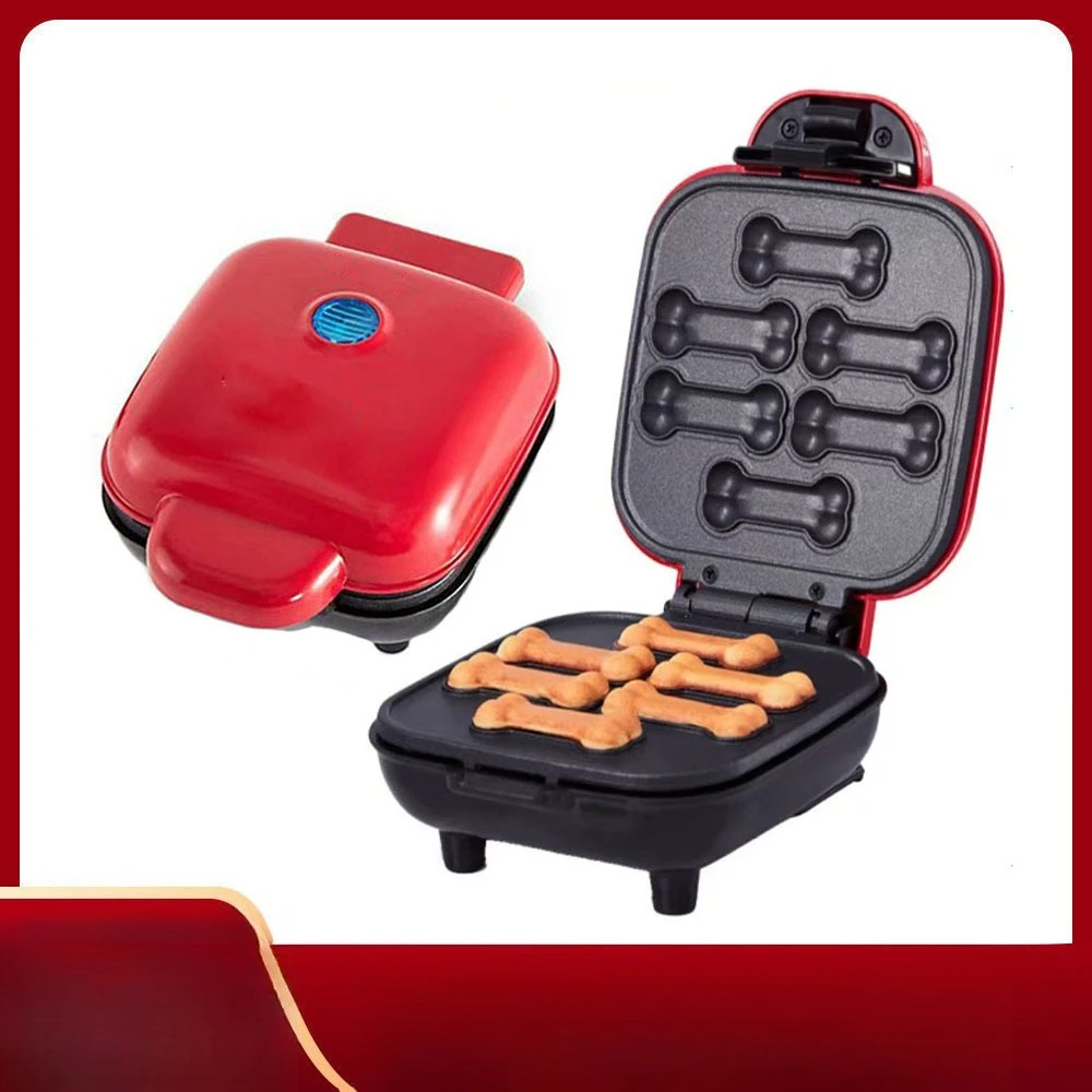 Cartoon Biscuit Machine Snacking Machine, Home Convenience Mini Light Food Cake Bread Machine