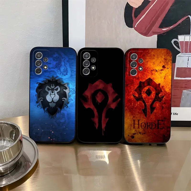 W-World Of W-Warcraft W-Wow Phone Case For Samsung A53 A51 A14 A34 A52 A50 A33 A13 A22 A31 A54 A03S A21 A81 A24 Back Cover