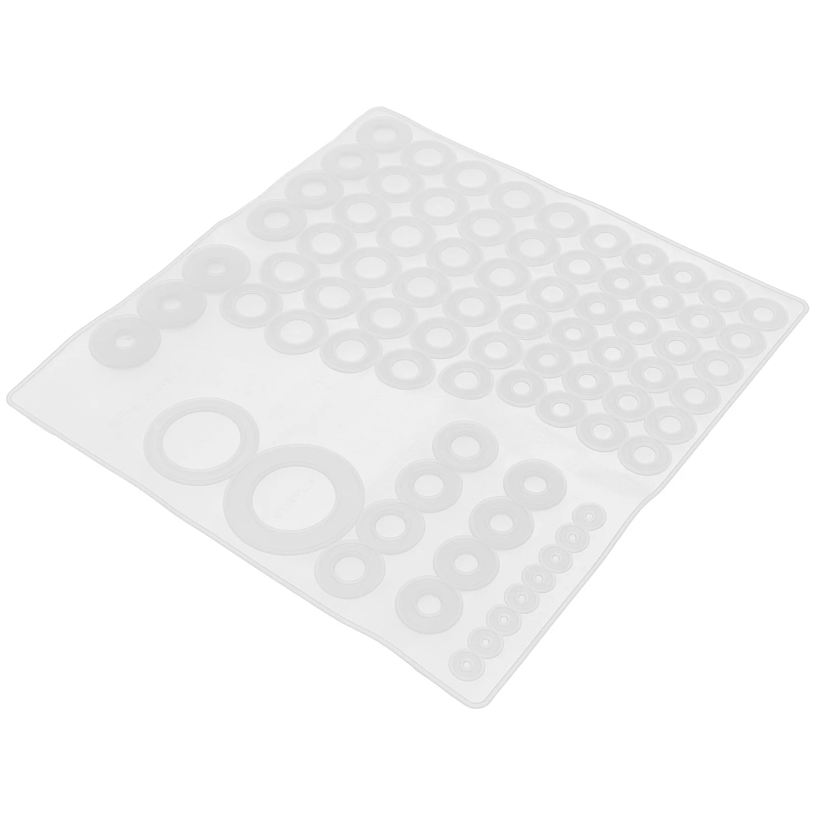 79-teiliges Dichtungsset für Küchenarmaturen in O-Form, Silikon-Unterlegscheibe, Reparaturset, auslaufsichere Wasserhahn-Dichtung, Ersatz-Waschbecken-Zubehör