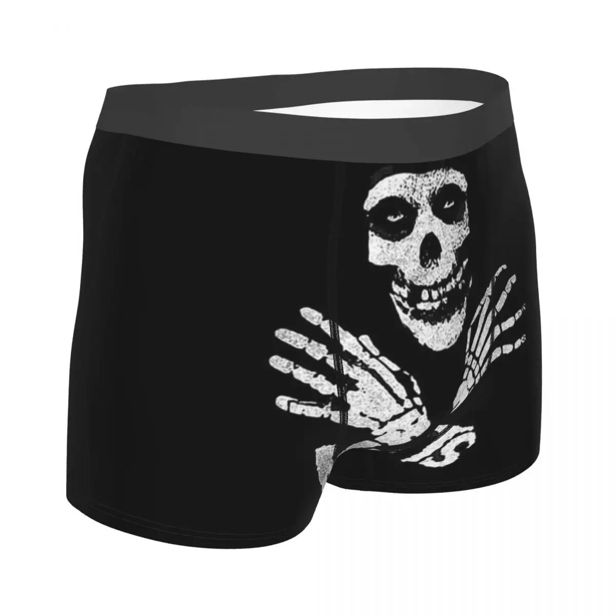 Men's Misfits Skull Underwear, altamente respirável Gift Idea, alta qualidade