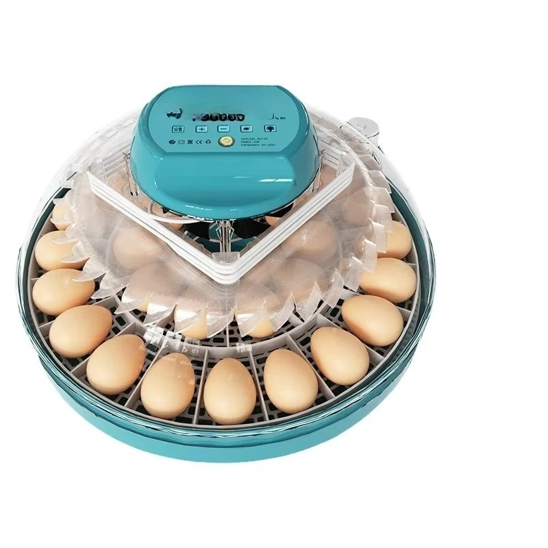 

Fully Automatic Intelligent Small Household Incubator for Goose Pigeon Parrot Chicken Duck Emu Eggs New Model