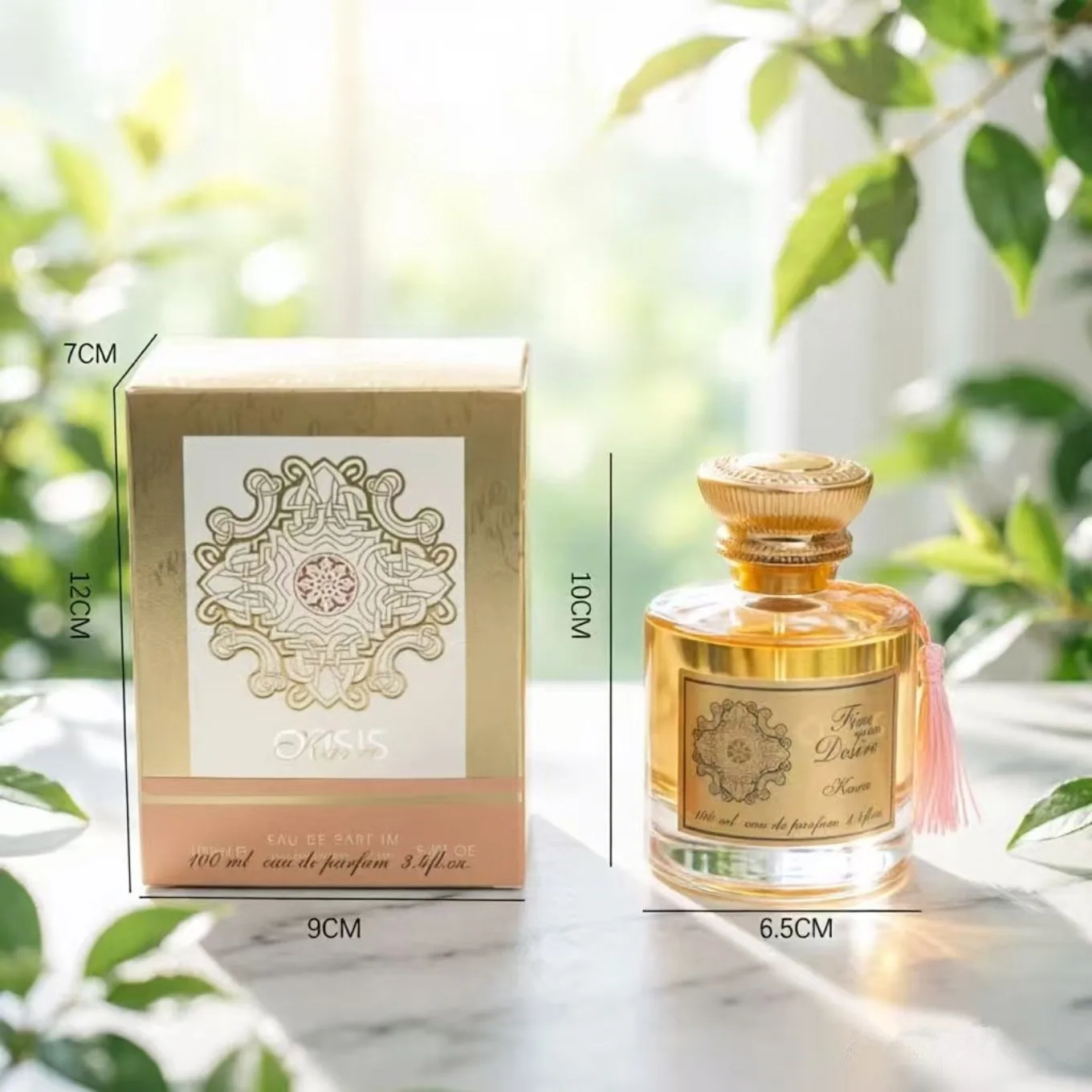 

8 Hours Long Lasting Arabian Unisex Cologne, Oriental Breeze Fresh Scent, Universal Fragrance for Men and Women Daily Use