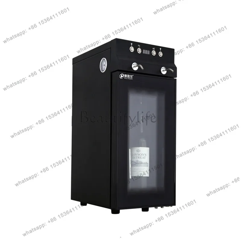 Hot SC-2P constant temperature red wine small refrigerated fresh-keeping cabinet intelligent wine dispenser