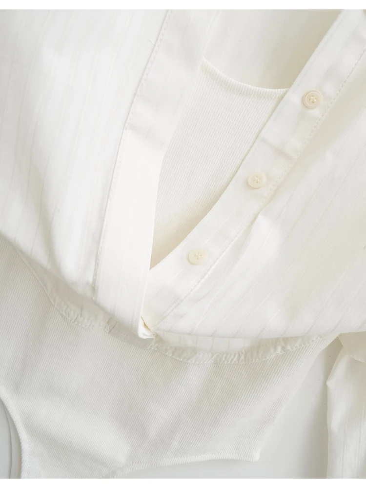 Amerykański styl, pikantny, dziewczęcy, długi kombinezon damski, jesienny design, luźny, wyszczuplający, z wysokim stanem, proste nogawki, strój ort.