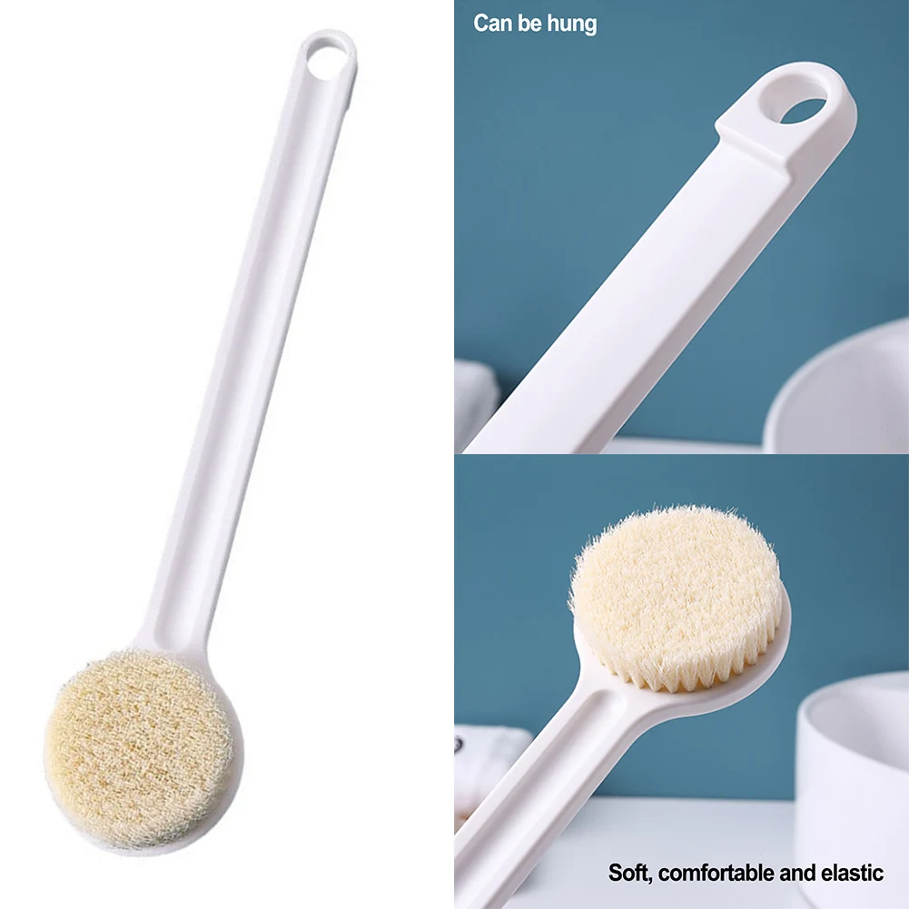 فرشاة الدورة الدموية، فرشاة الحمام المقشرة، روتين الحمام اليومي، تصميم معلق مريح، سهل التنظيف للعناية بالجسم