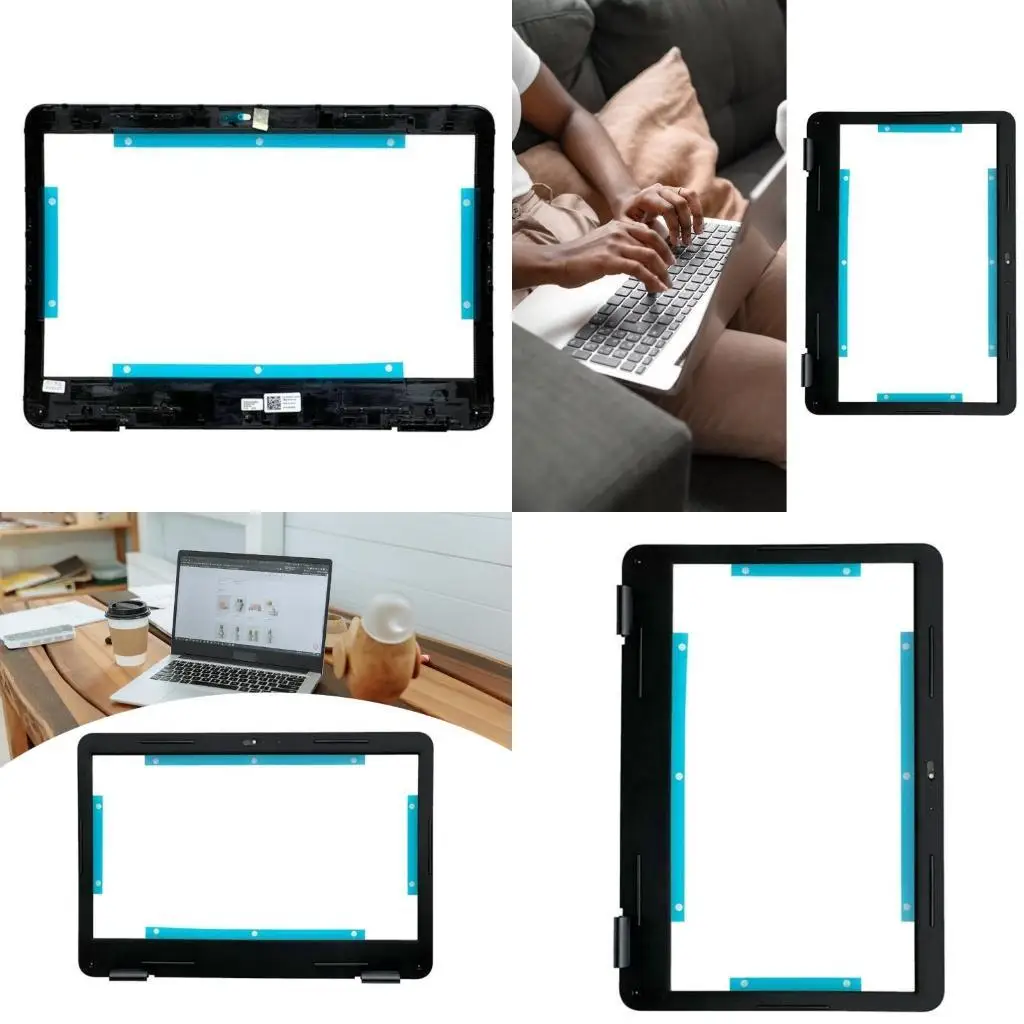 Y1UB LCD Screen Frame Front Beze Cover with Paper Box Easy Installation, Long lasting
