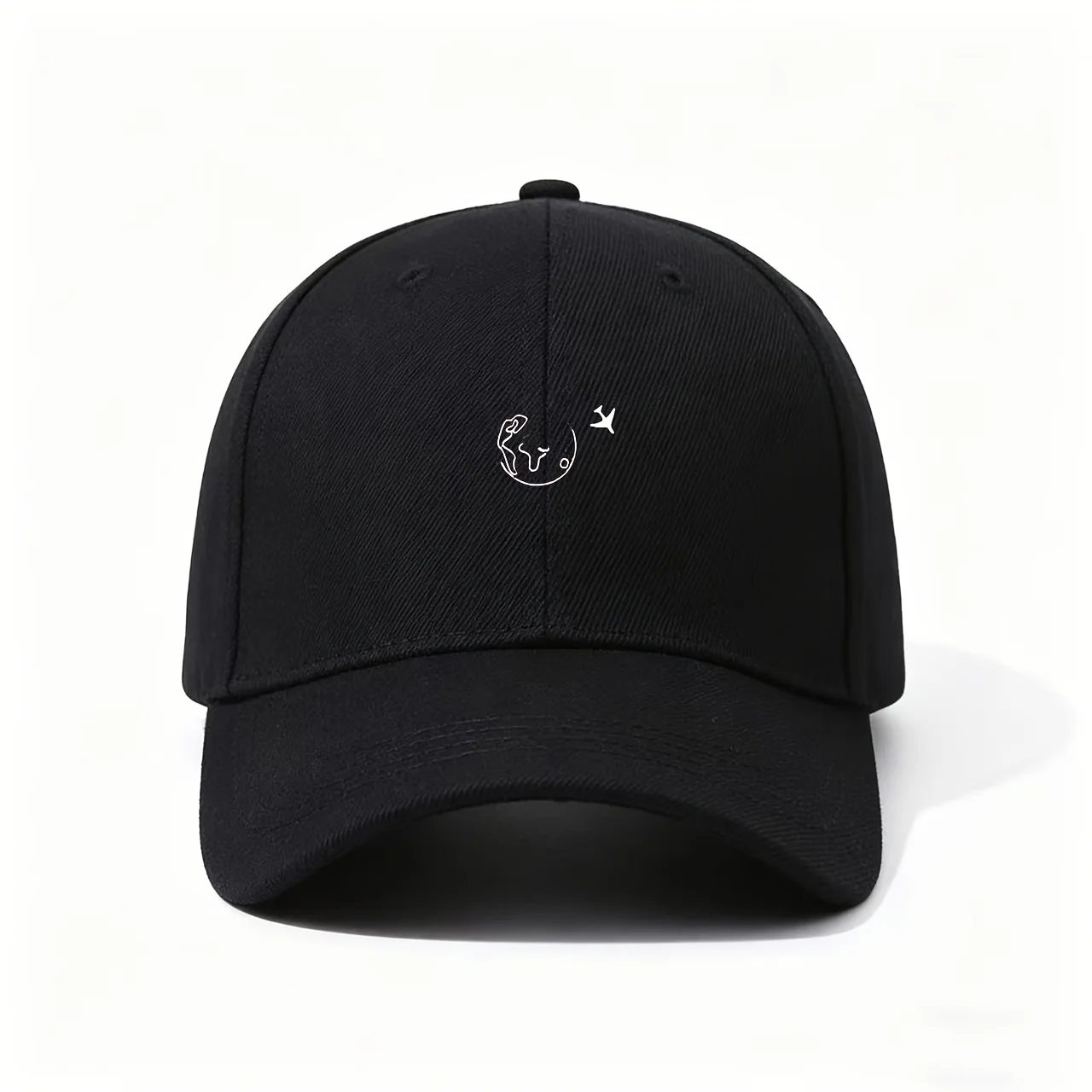 Baseball Cap, Printed with The Design Wise Owl Perched on Branch, Suitable for Daily Outings, Outdoor Hiking, Beach Vacations, C
