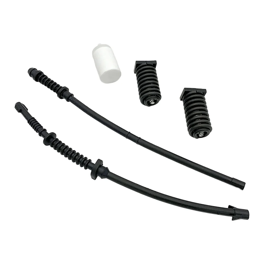 For Various Maintenance Black Fuel Pipe Kit Long Lasting Fuel Components Fuel Tube Assembly Plastic Construction