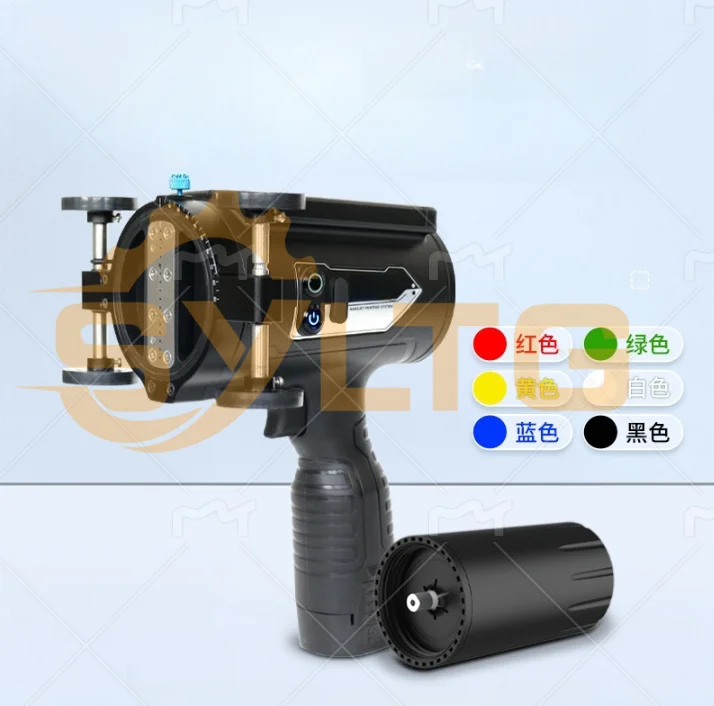 H16 H32 Handheld Large Character Inkjet Printer Easy to Operate Integrated Pump & Gear 6CM-12CM Print Height for Home Use