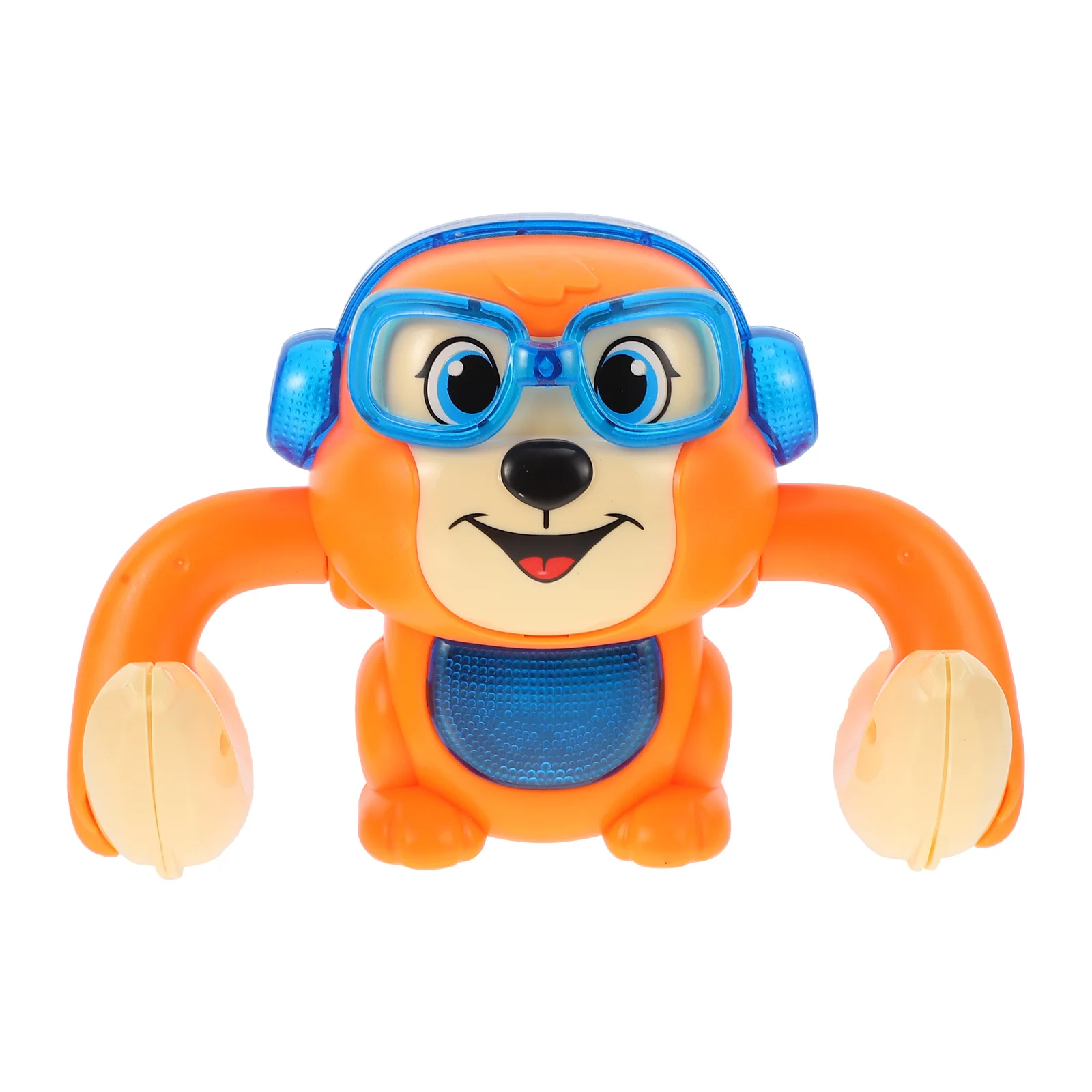 قرد كهربائي متدحرج التحكم الصوتي في وقت مبكر التعليمية المتداول الكرتون الطفل لعبة الموسيقى التفاعلية ألعوبة الحيوانات #1