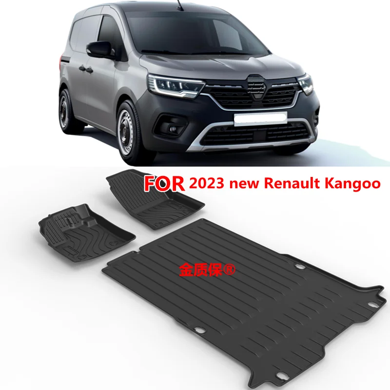 Use for 2023new Renault Kangoo car carpet AllWeather Kangoo floor Mat Full Set Fit For Renault Kangoo waterproof carfloor mat
