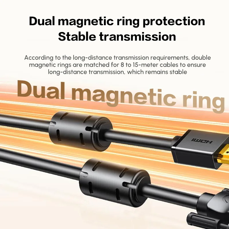 UGREEN HD-MI a DVI Versión 1.4 Cable de alta definición Cable de vídeo 4K macho a macho