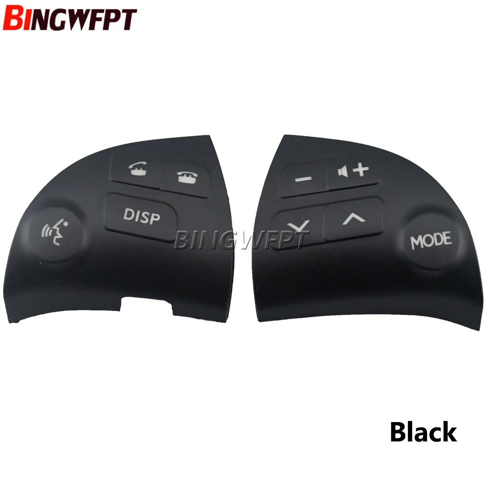 1pair Multifunctional Bluetooth Speaker Button Switch Cover For Lexus ES350 Steering Wheel Button 84250-33190