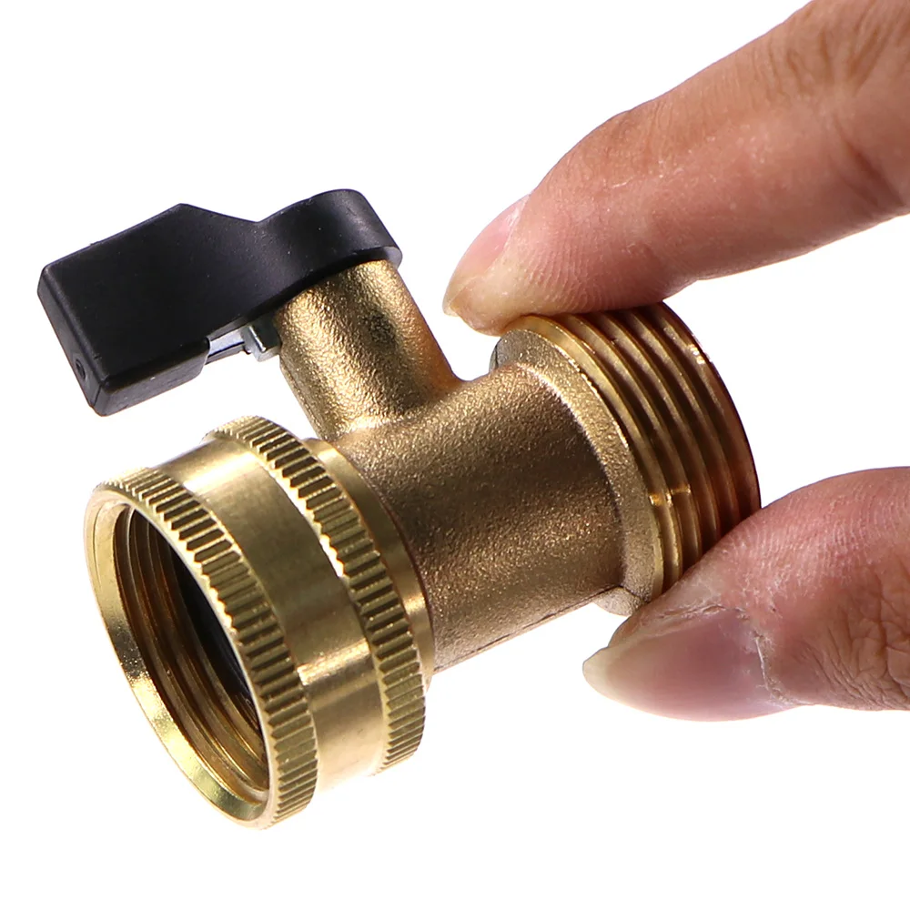 

1pcs 3/4" Brass Ball Valve Adapter BSP NPT Male x Female Thread Garden Watering Coupler Joint Shut Off Stop Water Connect Repair