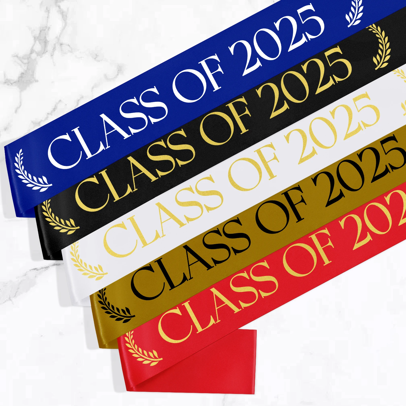 CLASS OF 2025 Sash SENIOR 2025 for 2025 Graduation Party Decoration