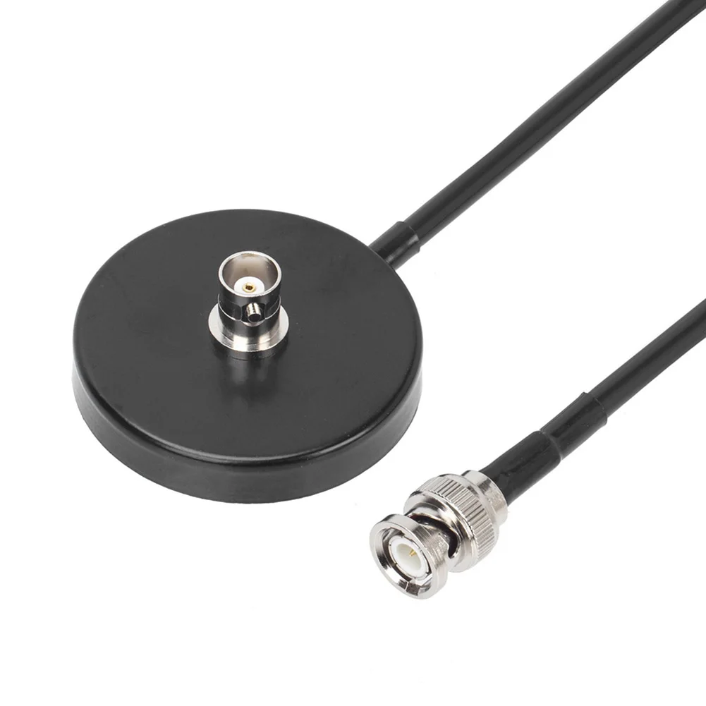 RG58 BNC Male and Female Antenna Magnetic Base 3M/5M Extension Cable for Q9 Wireless Microphone Extension Ham Radio Car Sucker